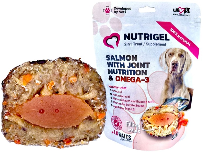 Funkcionalna poslastica LK Baits Pet Nutrigel Dog Losos S Nutrijentima Za Zglobove I Omega-3