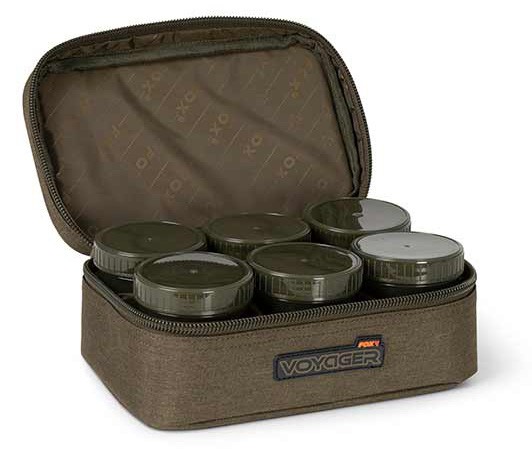 Futrola s posudama Fox Voyager 8 Pot Hookbait Case