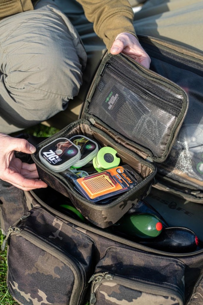 Futrola za pribor Korda Compac 125 Tackle Pouch Dark Kamo