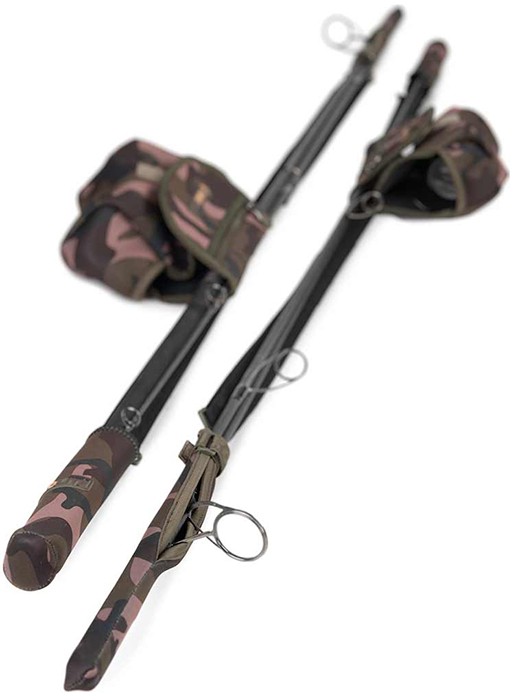 Futrola za rolu i zaštita za štap Fox Camolite Neoprene Reel & Tip Protectors