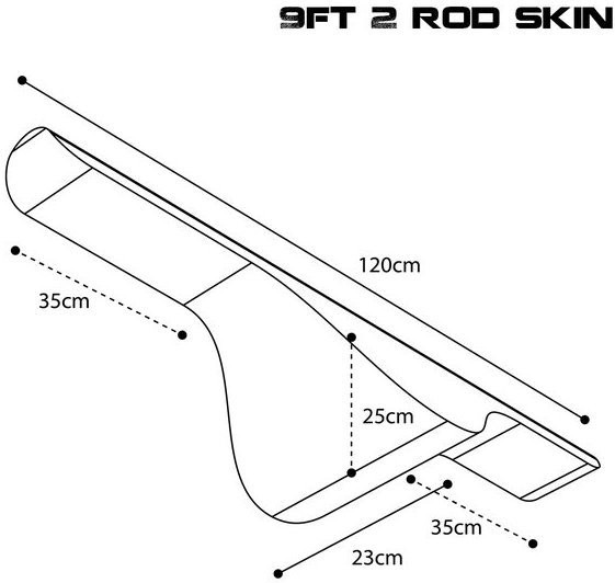 Futrola za štapove Nash Scope OPS Hi Protect 2 Rod Skin