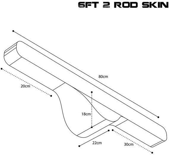 Futrola za štapove Nash Scope OPS Soft Protect 2 Rod Skin