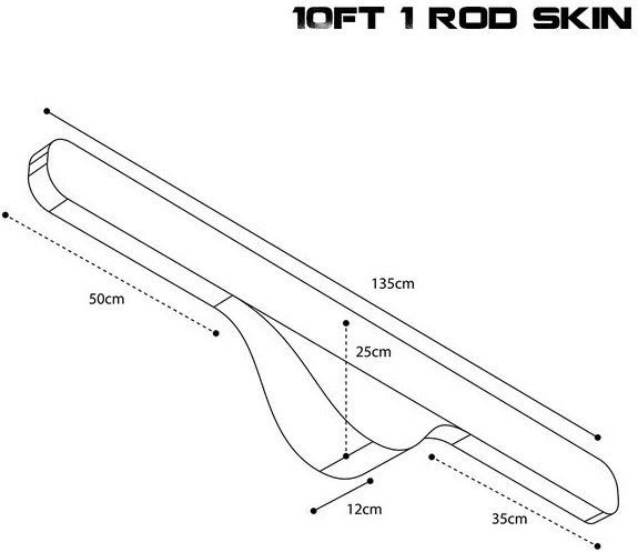 Futrola za štapove Scope OPS Soft Protect 1 Rod Skin