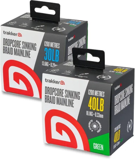 Glavna Upredenica Trakker Dropcore Braid Green 1200m
