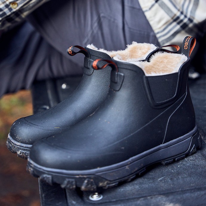 Gležnjače Grundéns Deviation Sherpa Ankle Boot - Black