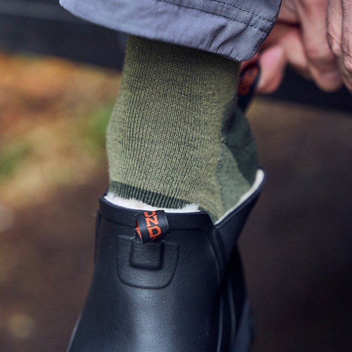 Gležnjače Grundéns Deviation Sherpa Ankle Boot - Black