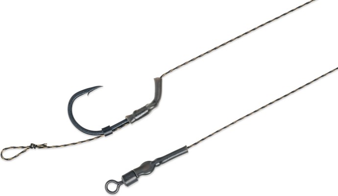 Gotova Návazec Mivardi Classic Boilie Rig Easy Camo s Vrtilicom 2kom