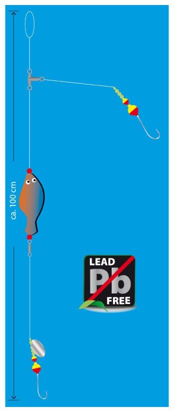 Gotovi Predvez Aquantic Flatfish Spoon Rig Special