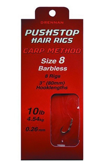 Gotovi Predvez Drennan Carp Method Pushstop Hair Rigs