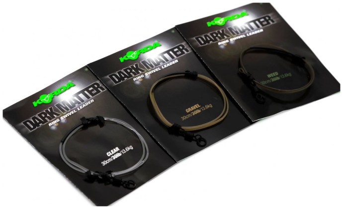 Gotovi Predvez Korda Dark Matter Leader Ring Swivel 13,6kg 30cm
