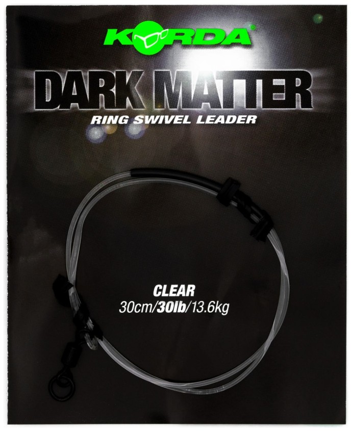 Gotovi Predvez Korda Dark Matter Leader Ring Swivel 13,6kg 30cm