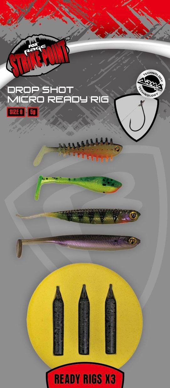 Gotovi Predvez Rage Drop Shot Micro Ready Rig