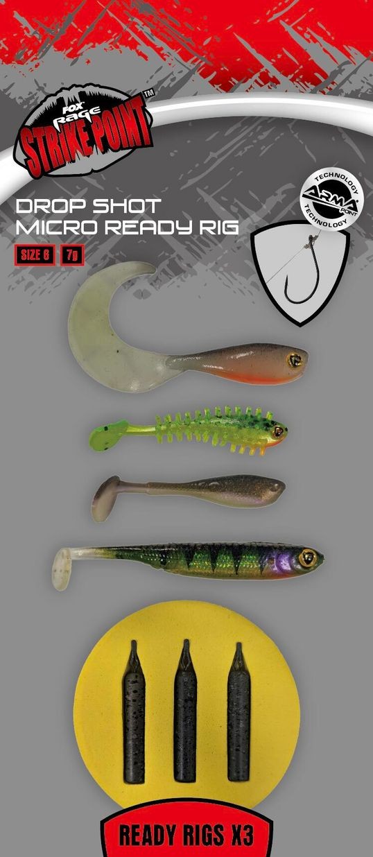 Gotovi Predvez Rage Drop Shot Micro Ready Rig