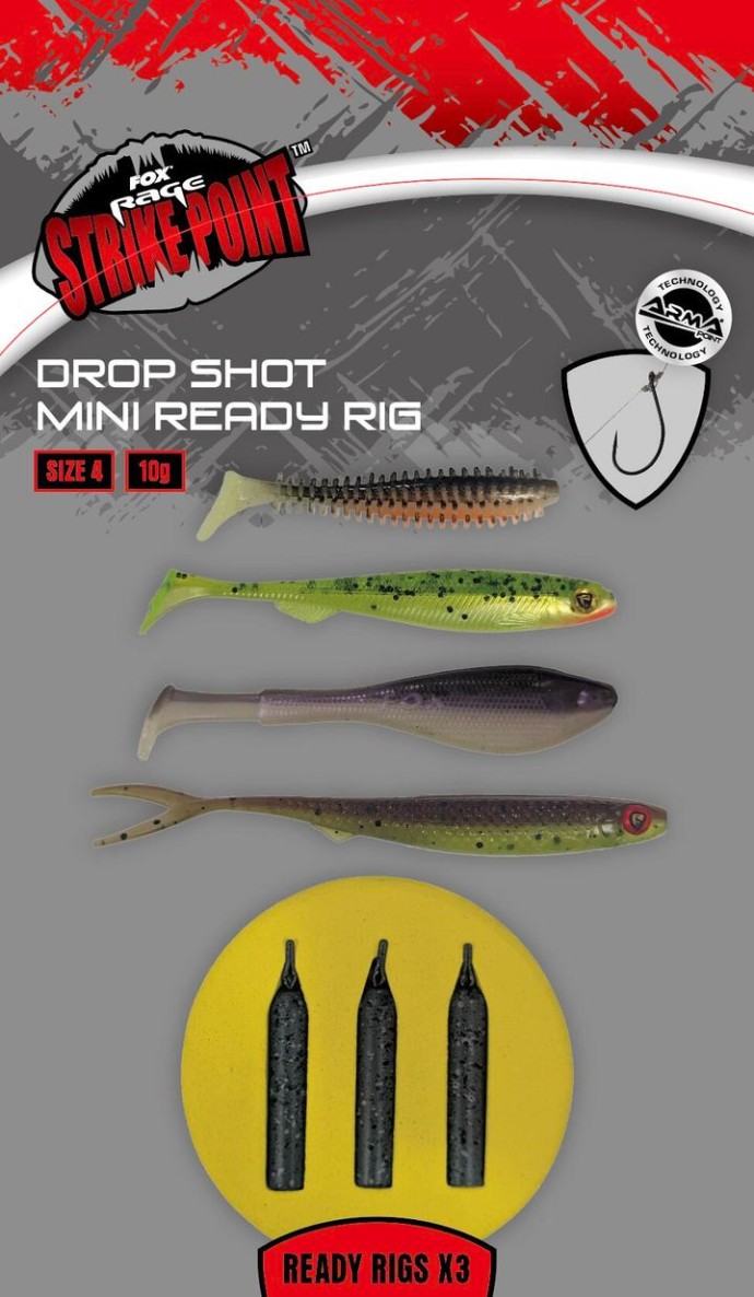 Gotovi Predvez Rage Drop Shot Mini Ready Rig