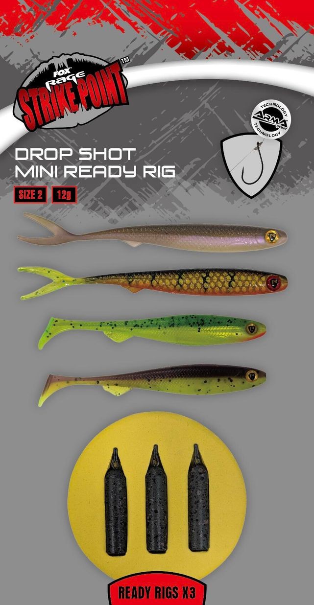 Gotovi Predvez Rage Drop Shot Mini Ready Rig