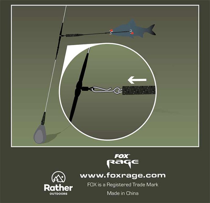 Gotovi Predvez Rage Predator Kwik Change Paternoster Traces 30cm
