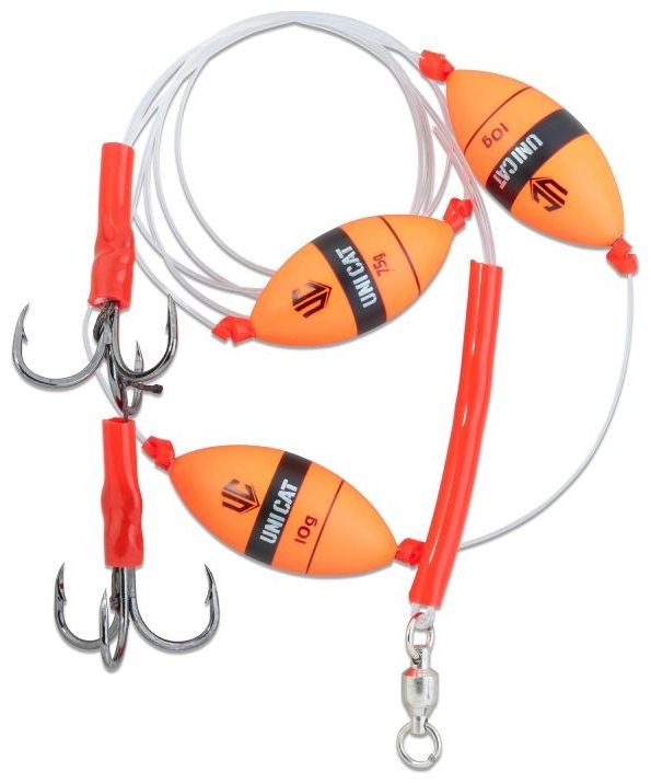 Gotovi predvez Uni Cat Weightless Smelly GT-41 Rig 150cm 7,5+2x10g Udica 3/0+3/0