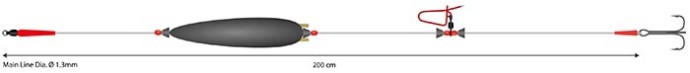 Gotovi Predvez za Soma Mikado Mono Catfish Set I Adjustable 2m 10gr Nosivost 100kg
