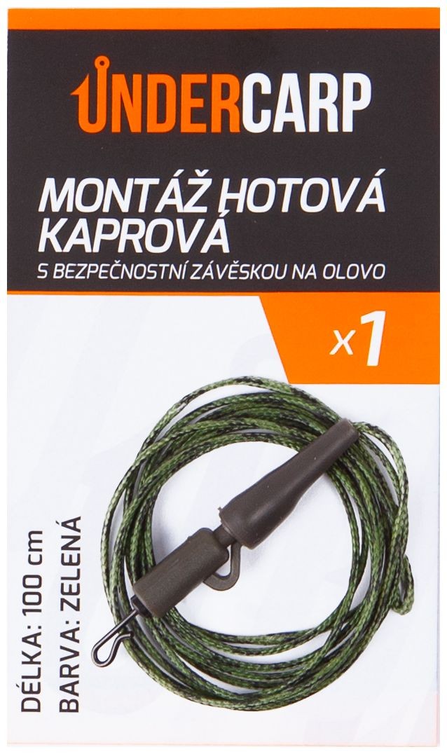 Gotovi šaranski Predvez UnderCarp Leadcoru 45lb zelena 100cm