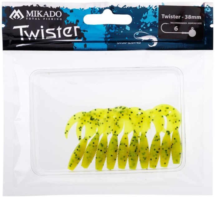 Gumena Mamac Twister Mikado Chartreuse Pepper