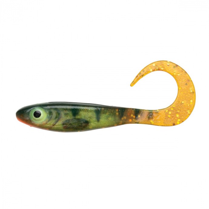 Gumeni Mamac Abu Garcia McPerch Curly Svartzonker Real 8cm