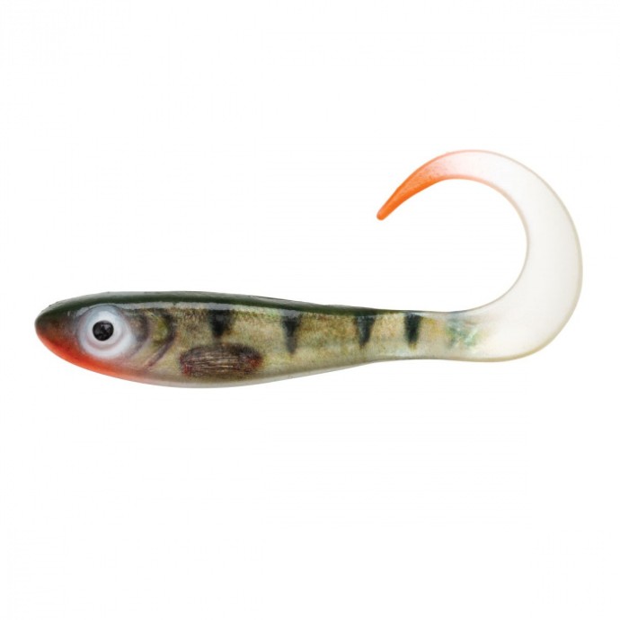 Gumeni Mamac Abu Garcia McPerch Curly Svartzonker Real 8cm
