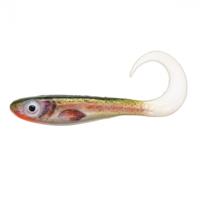 Gumeni Mamac Abu Garcia McPerch Curly Svartzonker Real 8cm