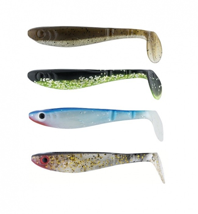Gumeni Mamac Abu Garcia McPerch Shad Svartzonker 7,5cm
