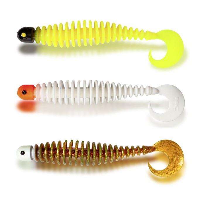 Gumeni Mamac Black Cat Curly Worm 17cm 24gr