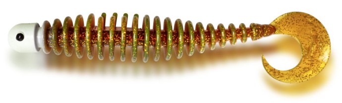 Gumeni Mamac Black Cat Curly Worm 17cm 24gr
