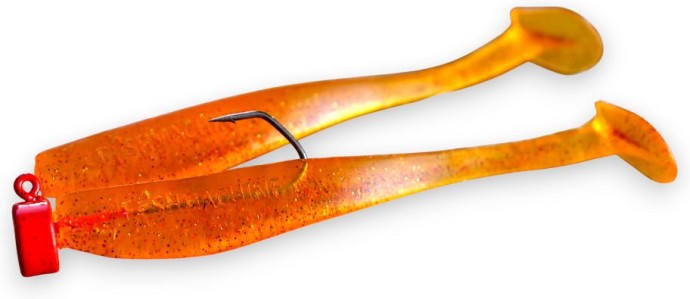 Gumeni Mamac Fishmachine Longtail narančasta