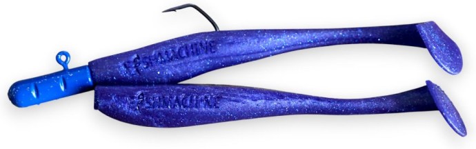 Gumeni Mamac Fishmachine Longtail plava