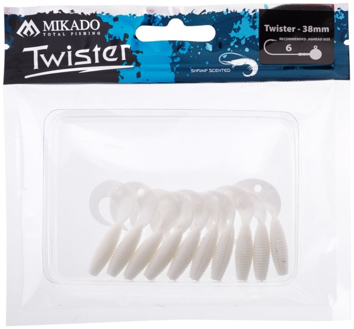 Gumeni Mamac Mikado Twister Bijela