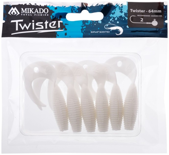 Gumeni Mamac Mikado Twister Bijela