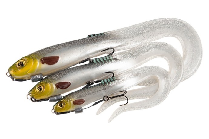 Gumeni Mamac Rage Slick Eel UV Silver Halo