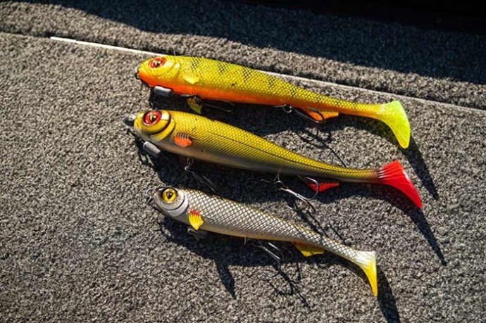Gumeni Mamac Rage Super Slick Shad 23cm 9" Loaded