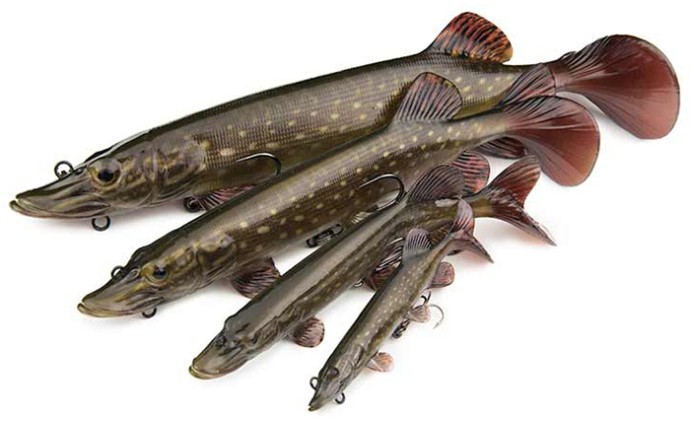 Gumeni Mamac Rage Ultra-Realistic Pike Replicant