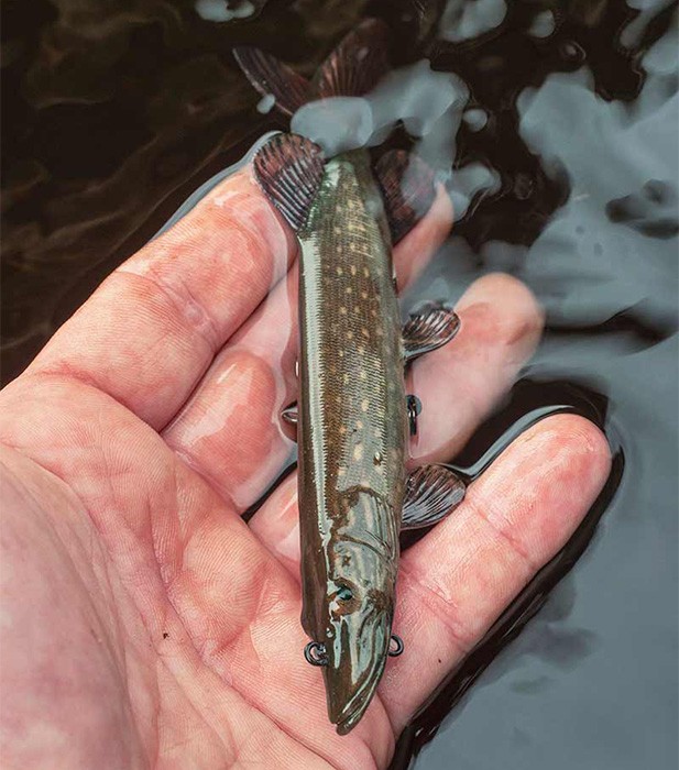 Gumeni Mamac Rage Ultra-Realistic Pike Replicant