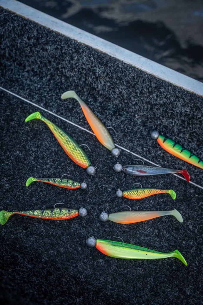 Gumeni Mamac Rage Zander Pro Shad UV Firetiger