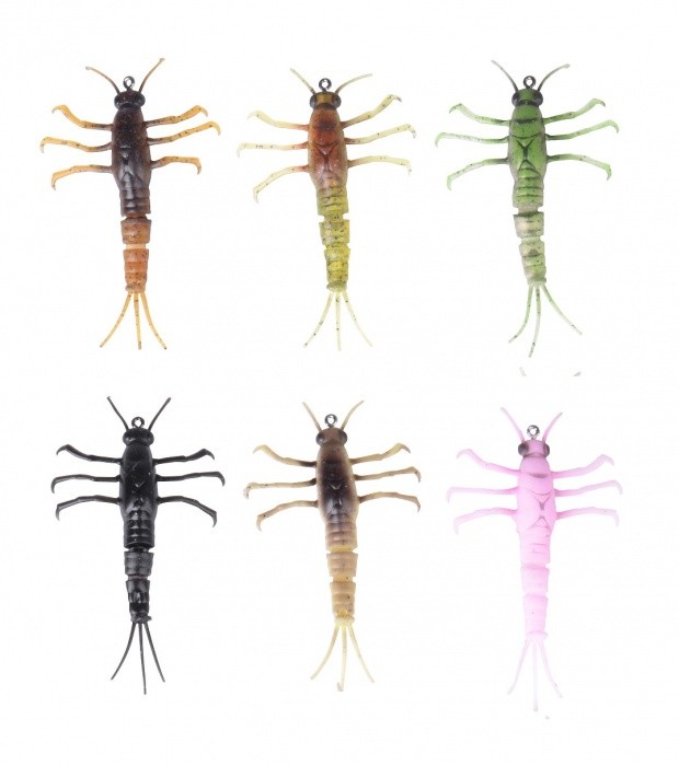 Gumeni Mamac Savage Gear 3D TPE Mayfly Nymph 5cm 2,5gr