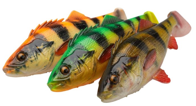 Gumeni Mamac Savage Gear 4D Perch Shad 12,5cm 30gr