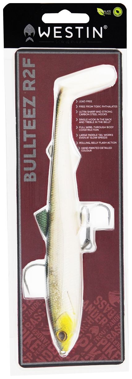Gumeni Mamac Westin BullTeez Shadtail R2F 18cm 70gr