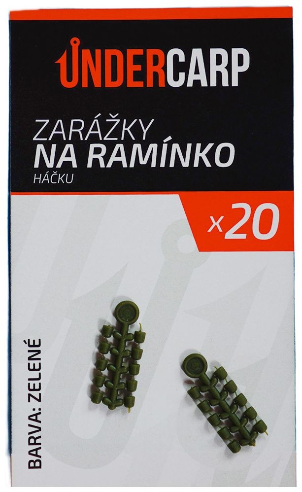 Gumeni Stoperi UnderCarp za tijelo udice zeleni