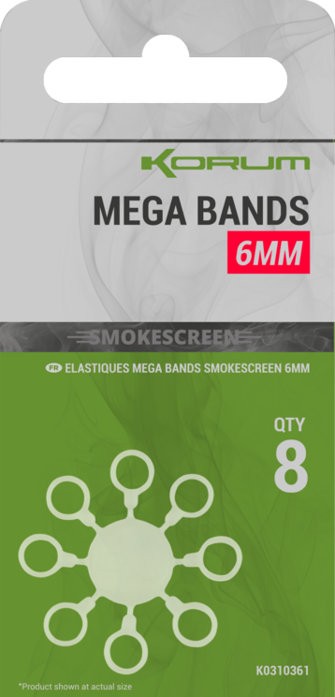Gumice za mamce Korum Smokescreen Mega Bands