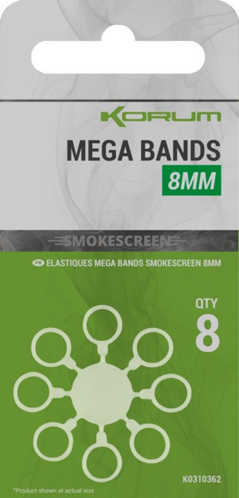 Gumice za mamce Korum Smokescreen Mega Bands