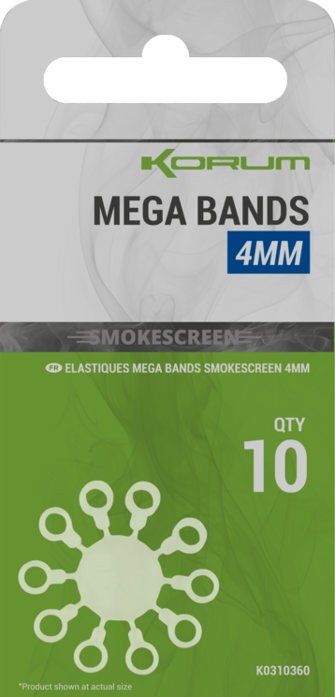 Gumičky na Nástrahy Korum Smokescreen Mega Bands