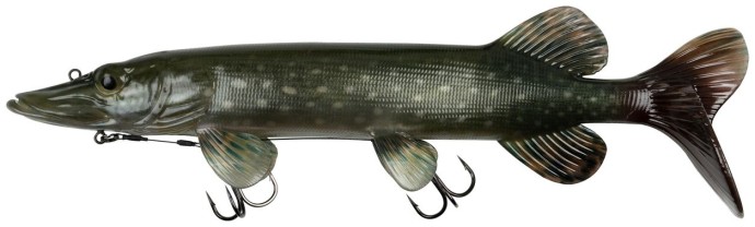 Gumová Nástraha Rage Ultra Natural Pike Replicant