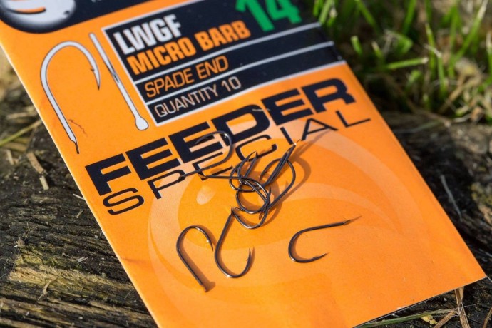 Háček Guru Feeder Special Hook Barbed Spade End