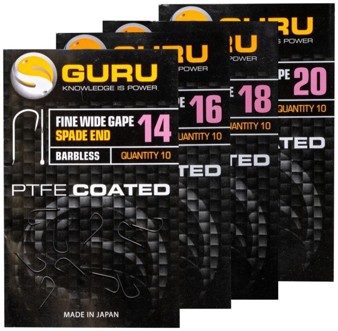Háček Guru Fine Wide Gape