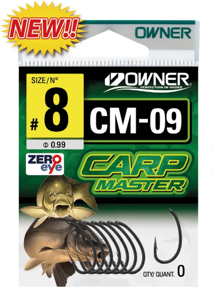 Háček Owner CM-9 Curve Shank